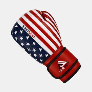 Stellman Boxing Gloves – Premium Leather MMA Gloves for Training & Sparring NEW